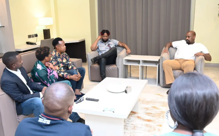 Why Konshens met President Museveni’s son Gen. Muhoozi Kainerugaba in Uganda